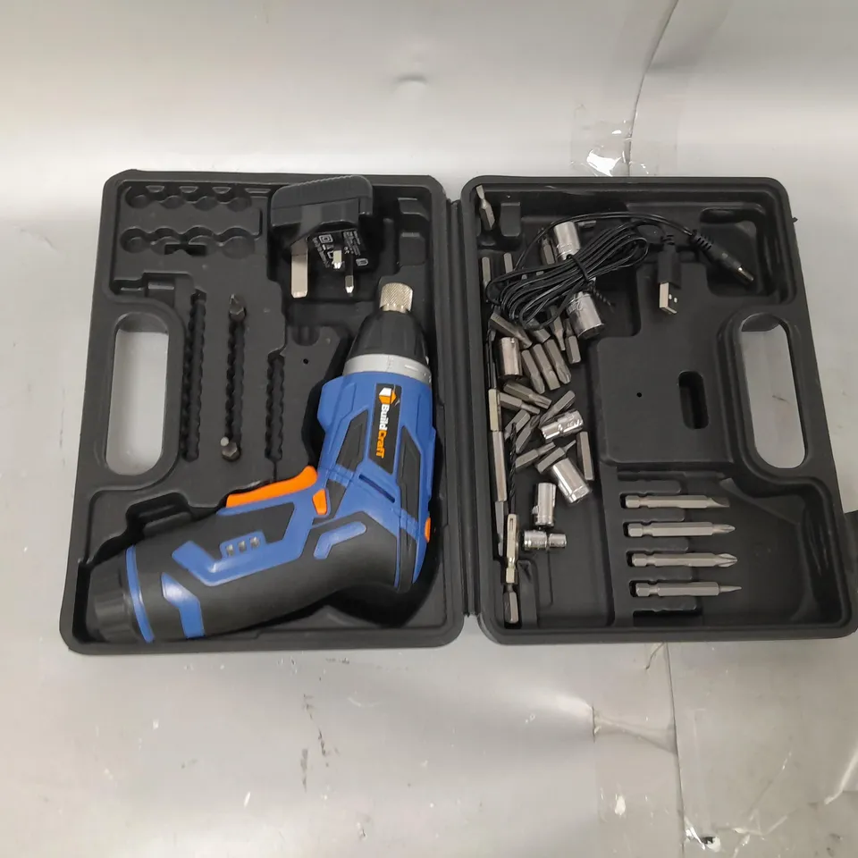 BOXED BUILDCRAFT TWIST HANDLE 3.6V SCREWDRIVER SET