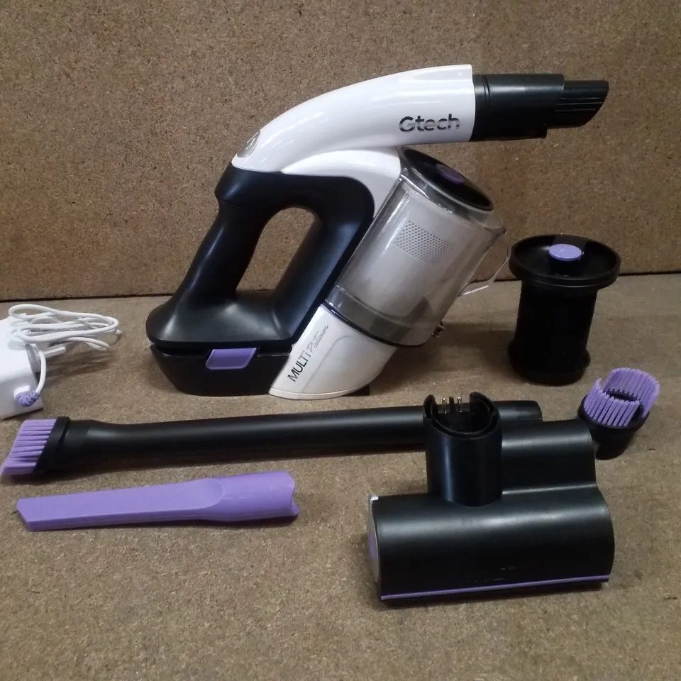 BOXED GTECH MULTI PLATINUM CORDLESS HANDHELD VACUUM