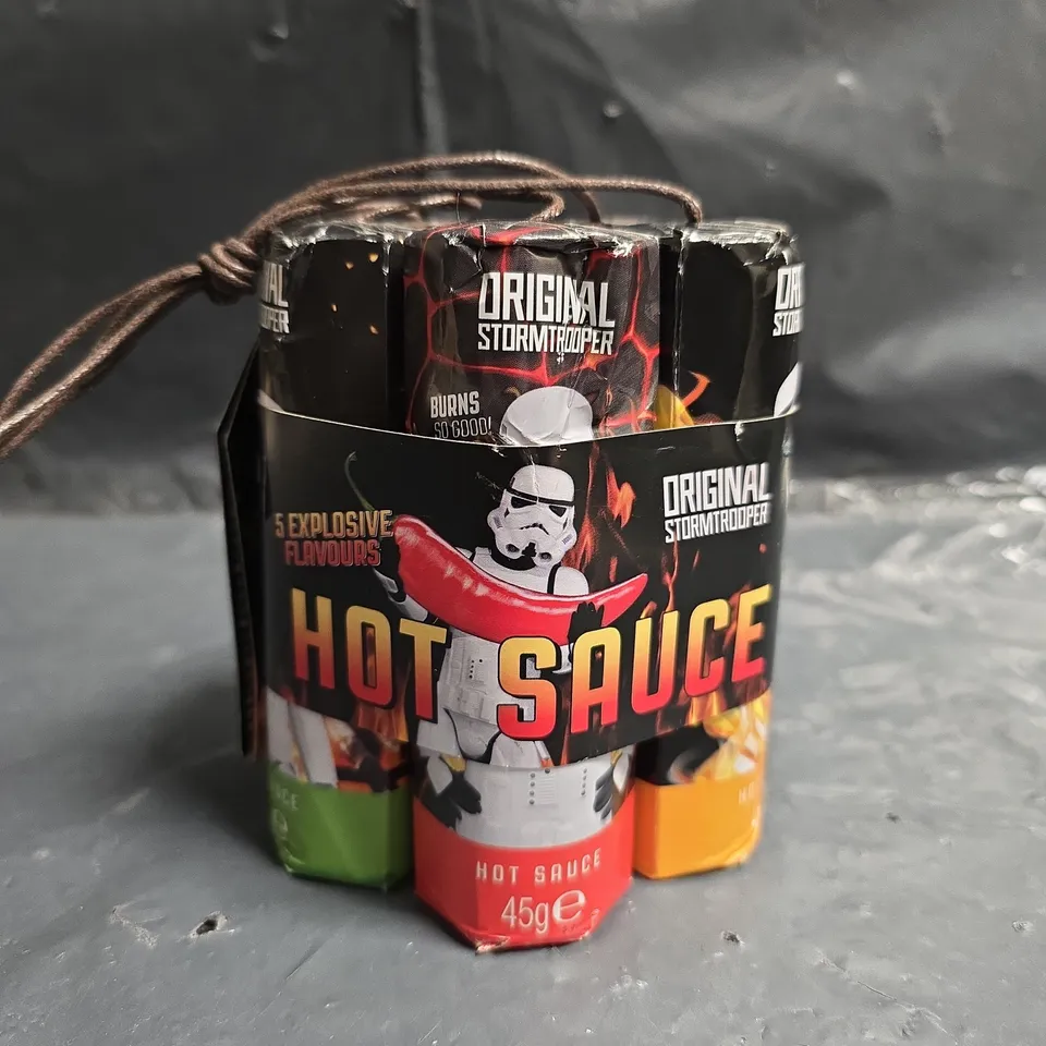 ORIGINAL STORMTROOPER HOT SAUCE SET – 5 X 45G 