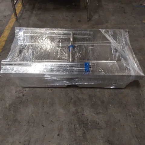 STAINLESS STEEL DOUBLE BOWL COMMERCIAL KITCHEN SINK