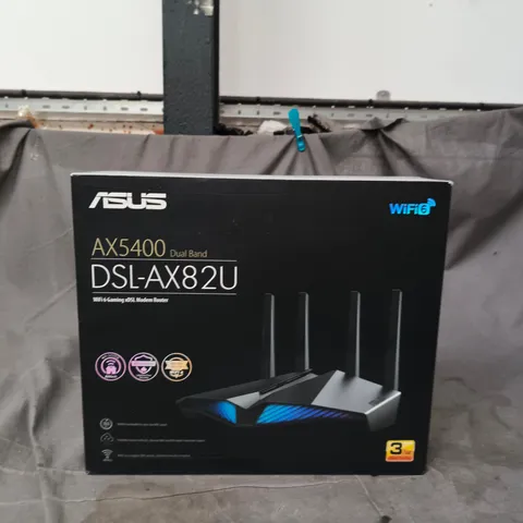 SEALED ASUS DSL-AX82U AX5400 DUAL BAND WIFI 6 MODEM ROUTER
