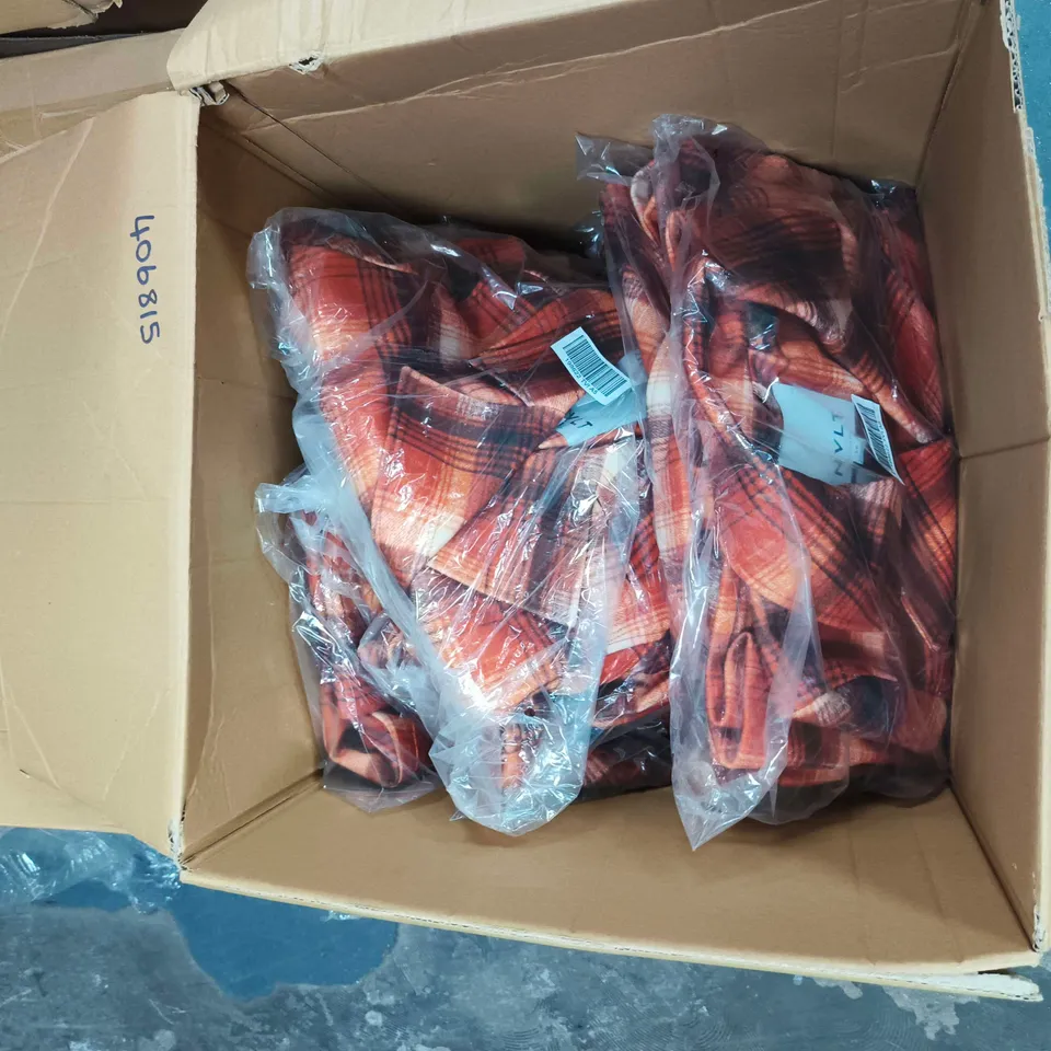 BOX OF APPROXIMATELY 15 ASSORTED NVLT COATS IN VARIOUS SIZES AND COLOURS