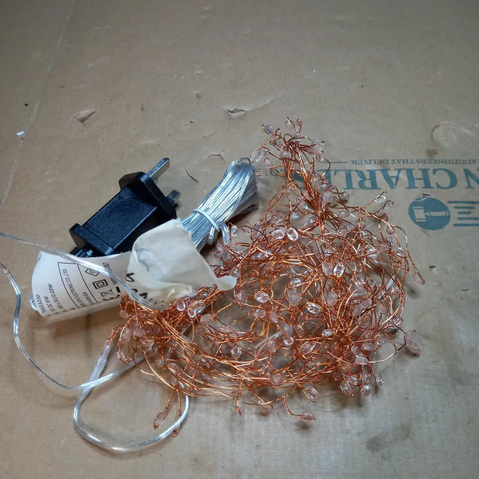 JOHN LEWIS PURE WHITE COPPER WIRE LED LIGHTS 