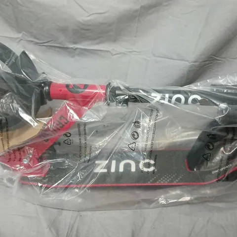 ZINC BIG WHEELED FOLDING CRUISE SCOOTER - RED - COLLECTION ONLY
