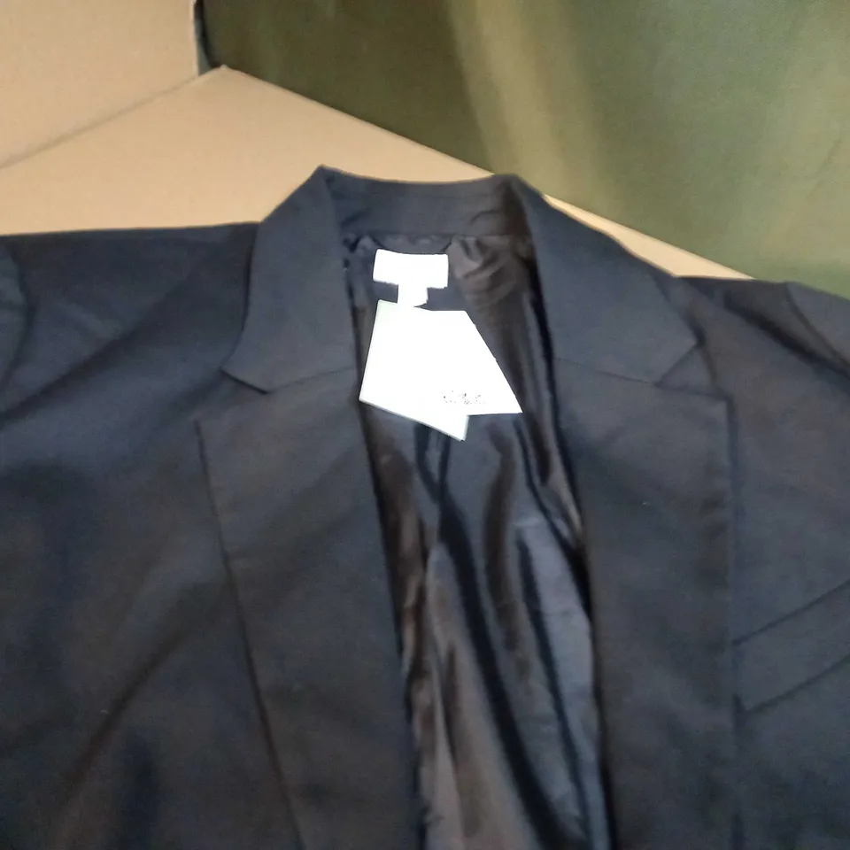 H&M BLACK BLAZER/JACKET - LARGE