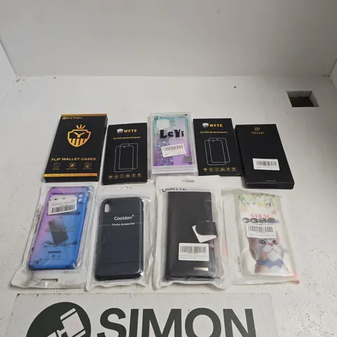 BOX OF APPROXIMATELY 15 ASSORTED PHONE ACCESSORIES
