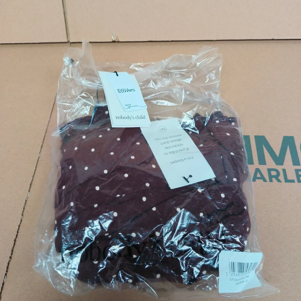 NOBODY'S CHILD LAURELLA MIDI DRESS - 14