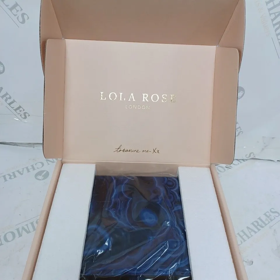 LOLA ROSE SET OF TWO JEWELLERY BOXES