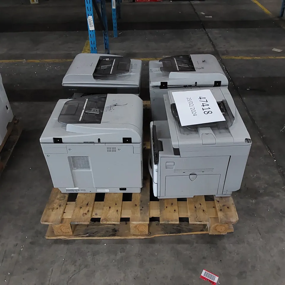 PALLET OF APPROX 4 X ASSORTED OFFICE PRINTERS