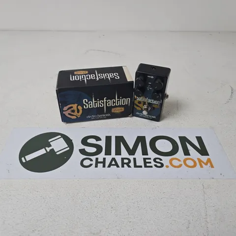 BOXED ELECTRO-HARMONIX SATISFACTION PLUS FUZZ PEDAL