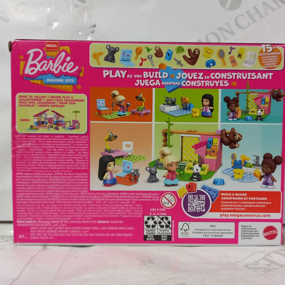 MEGA BARBIE BUILDING SETS - ANIMAL GROOMING STATION