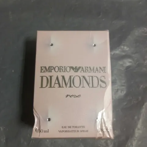 BOXED AND SEALED EMPORIO ARMANI DIAMONDS ROSE EAU DE TOILETTE 50ML