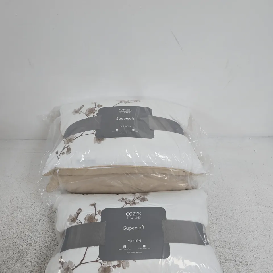 COZEE HOME SUPERSOFT CUSHIONS – BOX OF 6 PACKS