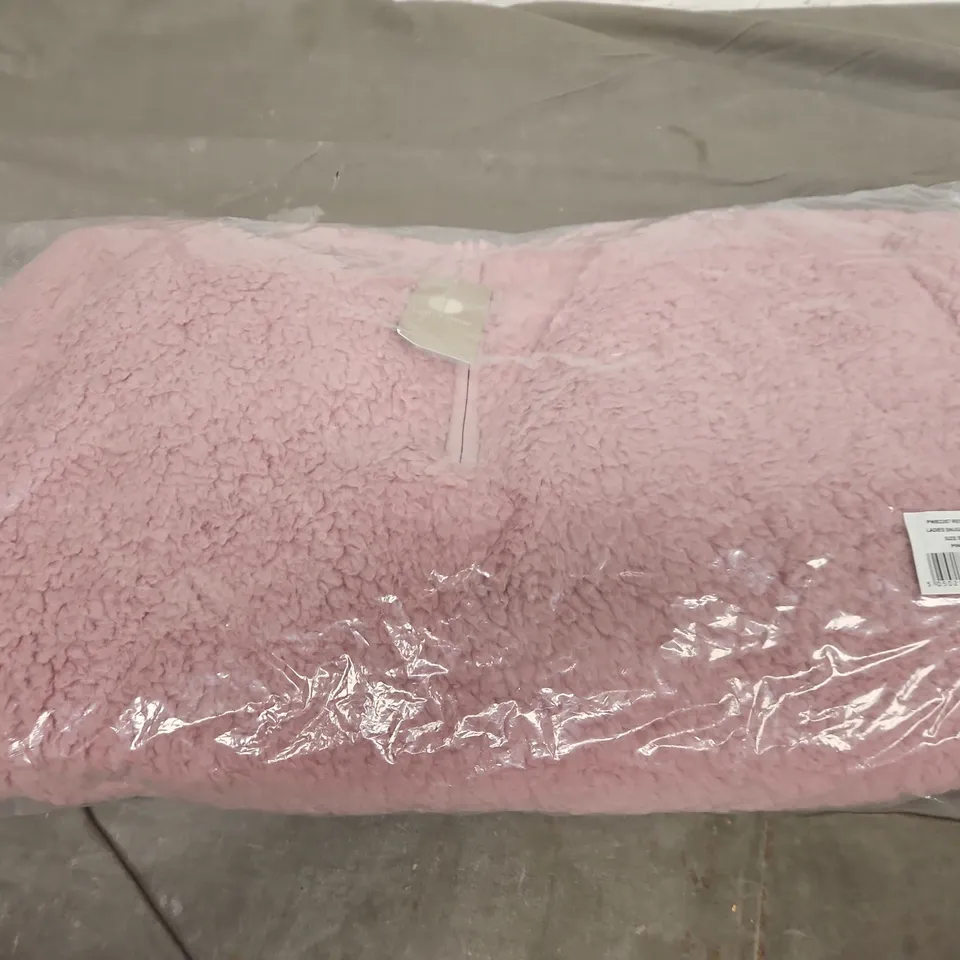 LIGHT & SHADE LADIES SNUGGLE TOP – PINK, SIZE S/M