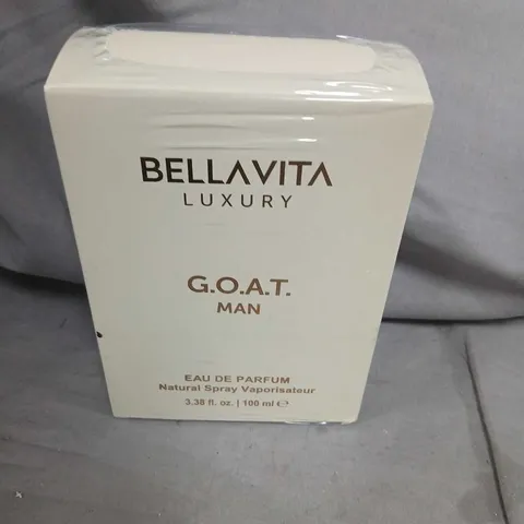 BOXED AND SEALED BELLAVITA LUXURY G.O.A.T. MAN EAU DE PARFUM 100ML