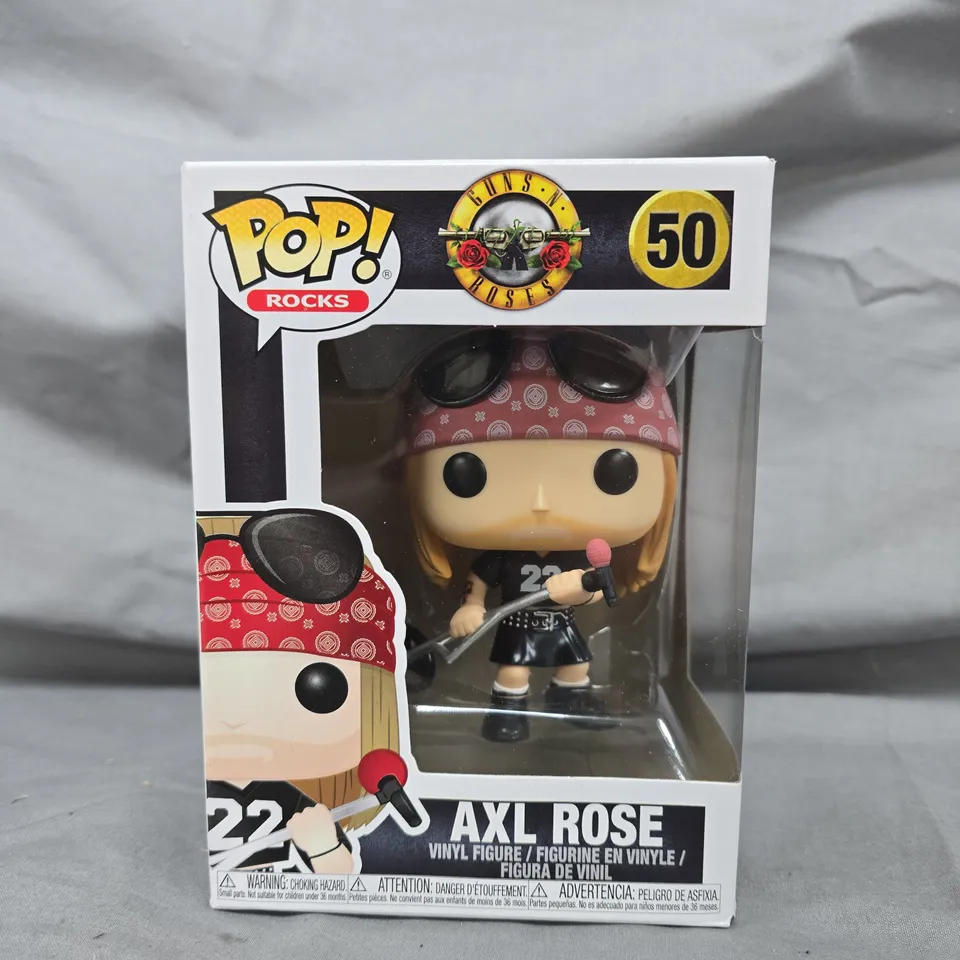 FUNKO POP ROCKS - GUNS 'N' ROSES (50) - AXL ROSE COLLECTIBLE VINYL FIGURE