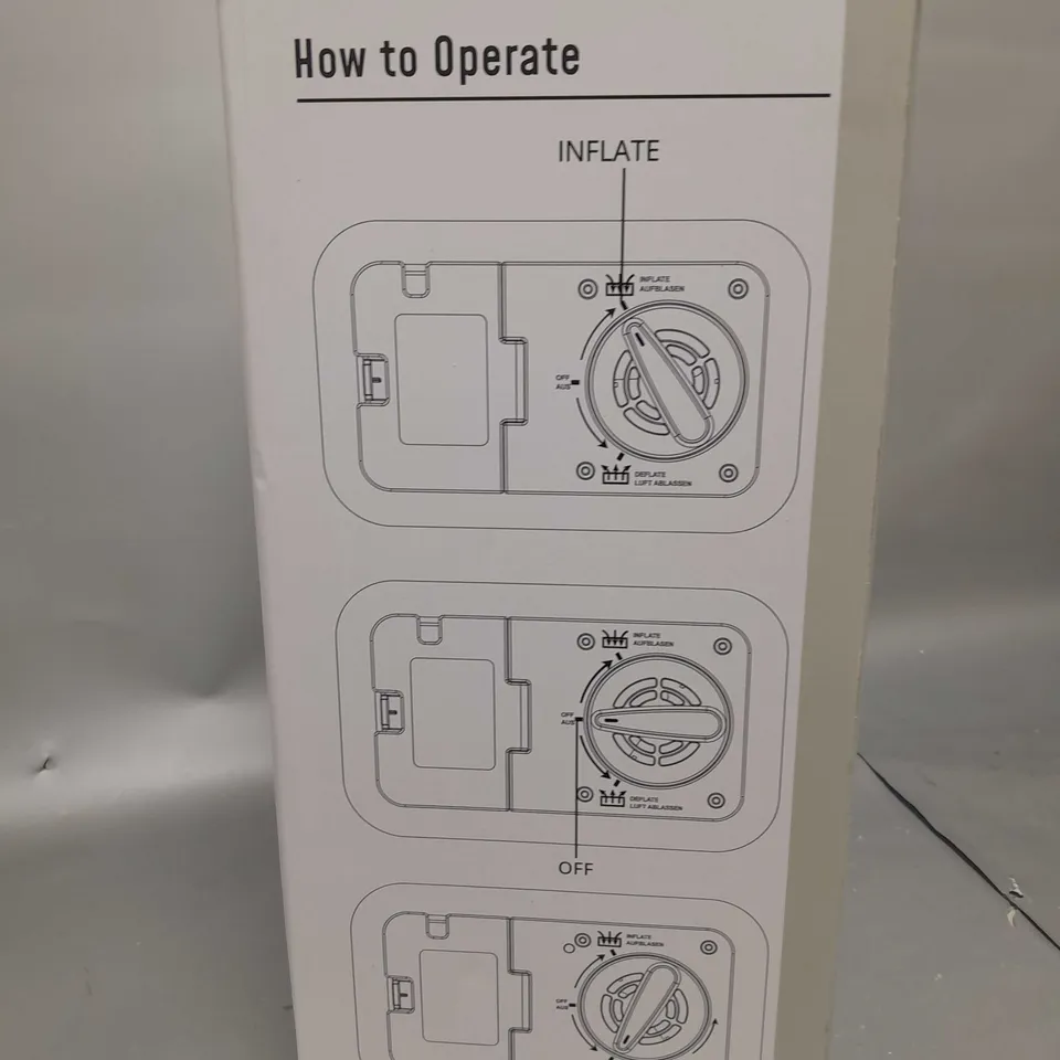 AIREFINA DOUBLE INFLATABLE AIR MATTRESS