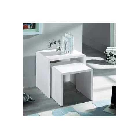 BOXED AIDAN 2 PIECE NEST OF TABLES (1 BOX)