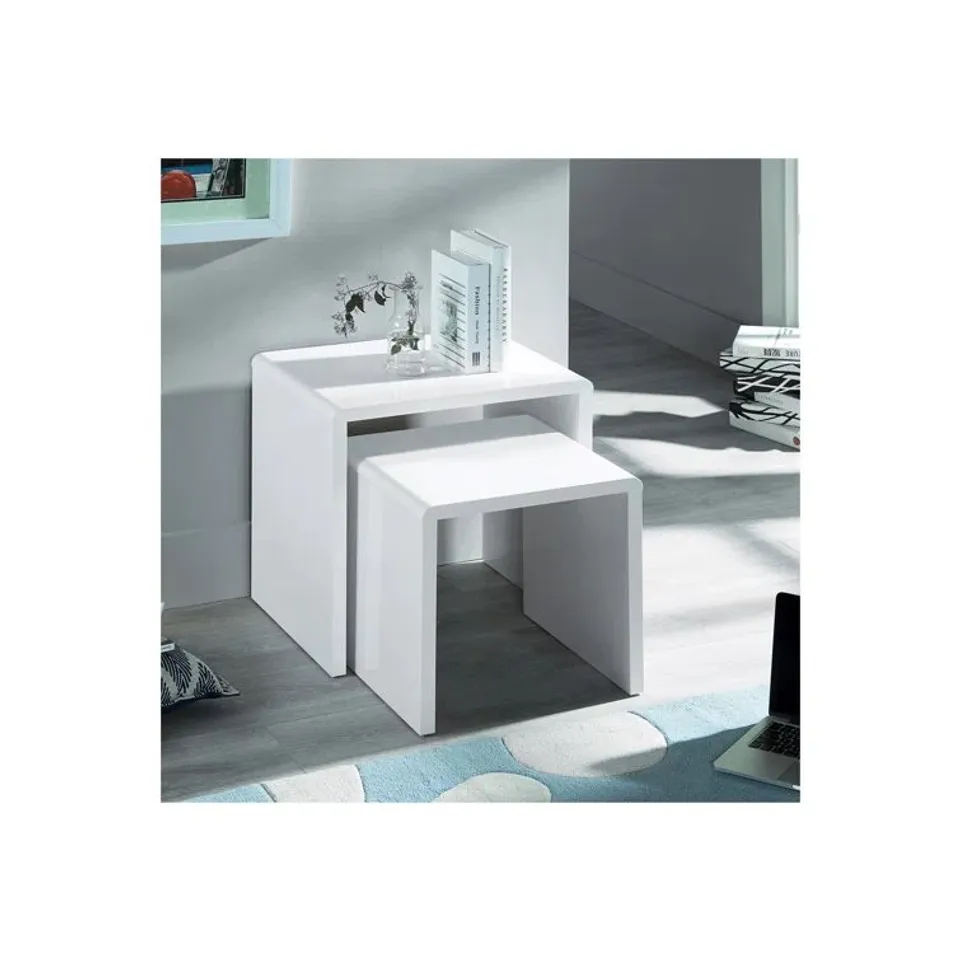 BOXED AIDAN 2 PIECE NEST OF TABLES (1 BOX)