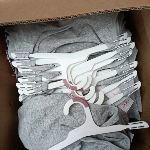 BOX OF APPROXIMATELY 30 GREY BRAS IN ASSORTED SIZES