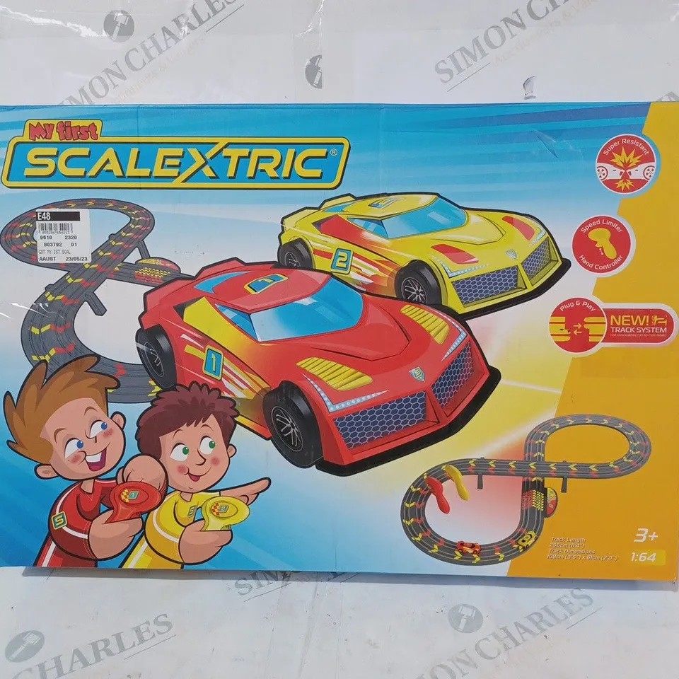 BOXED 1:64 SCALE MY FIRST SCALEXTRIC SET
