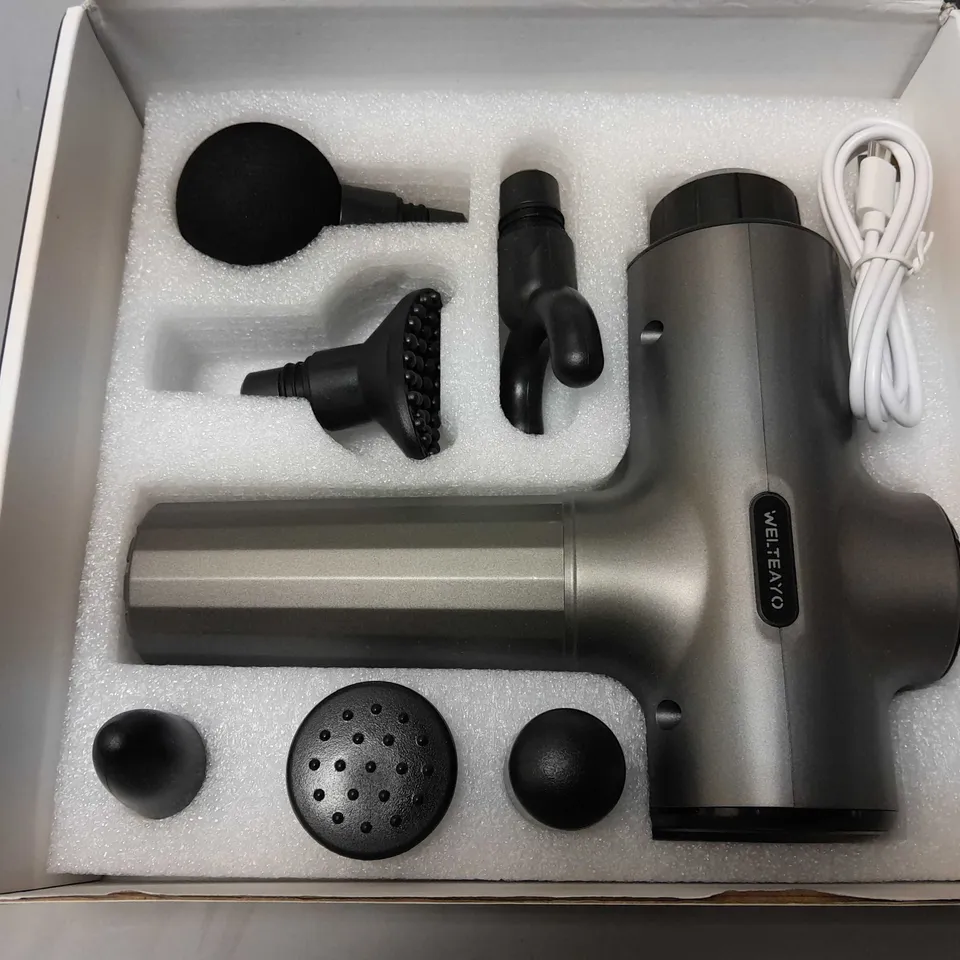 BOXED WELTEAYO MASSAGE GUN