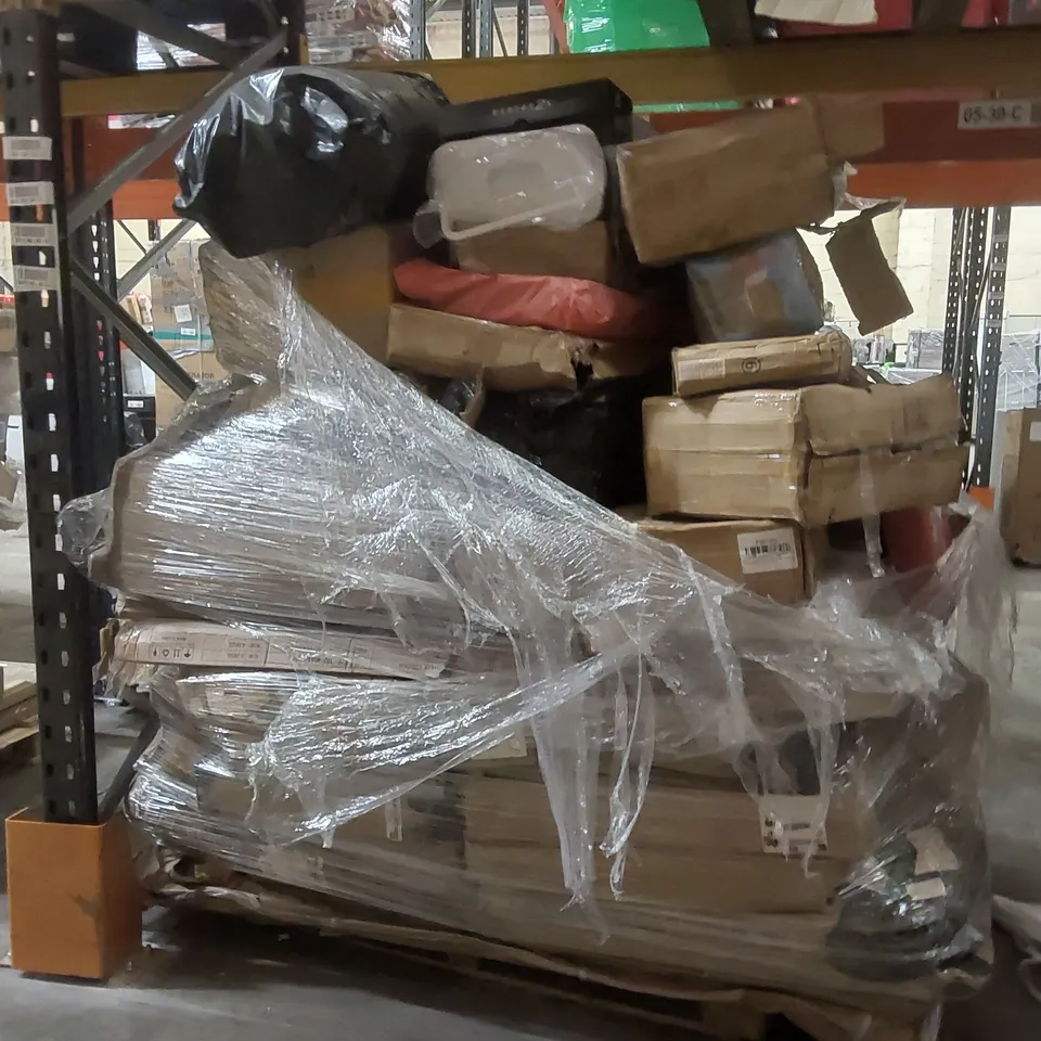 PALLET CONTAINING VARIOUS ASSORTED HOUSEHOLD ITEMS