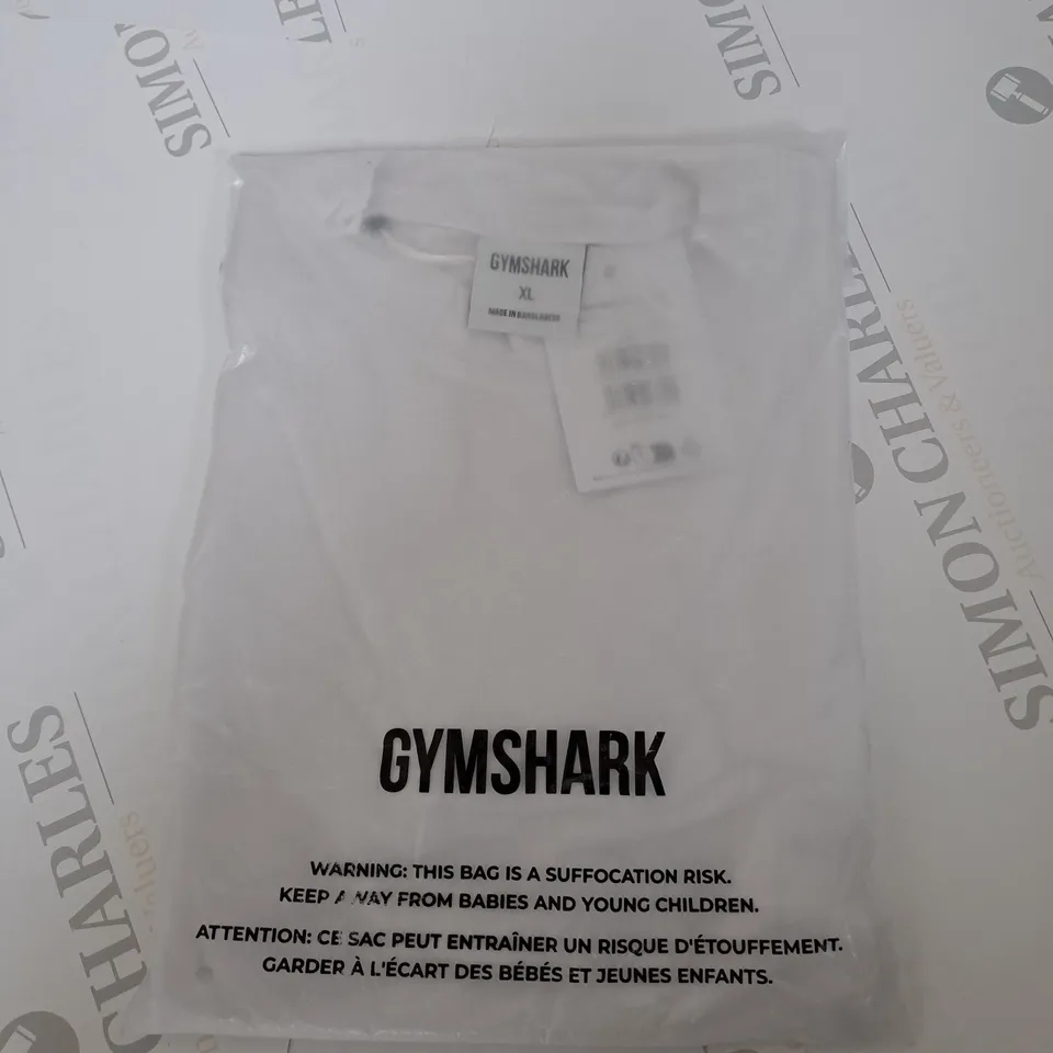 BAGGED GYMSHARK JERSEY BODY FIT T-SHIRT SIZE XL
