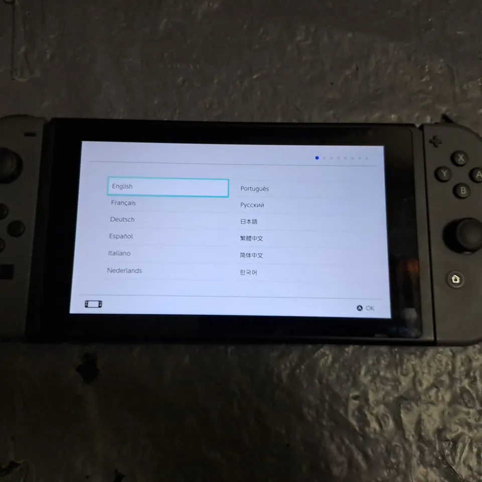 BOXED NINTENDO SWITCH - GREY 