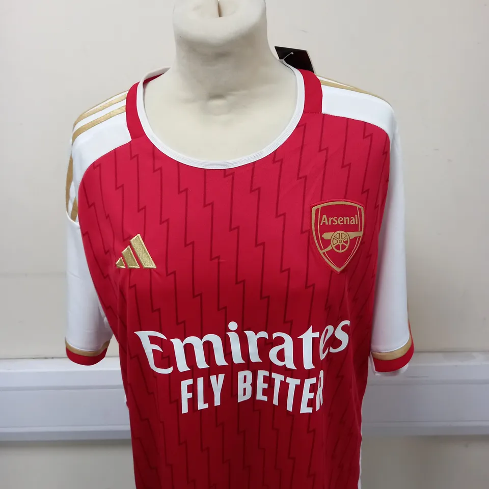 ARSENAL FC HOME SHIRT SIZE L