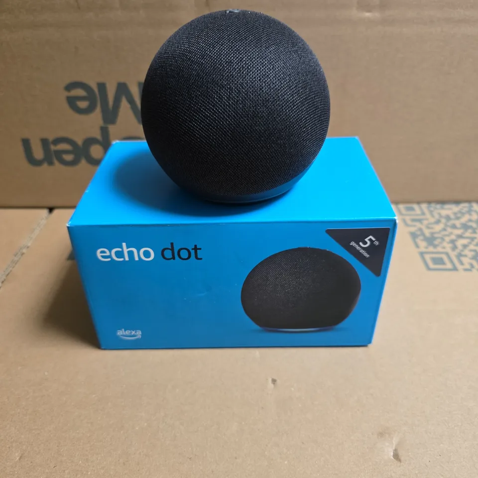 AMAZON ECHO DOT SMART SPEAKER – BLACK – BOXED