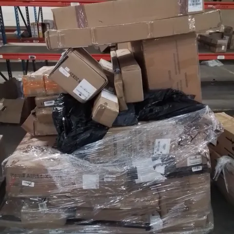PALLET CONTAINING VARIOUS ASSORTED BOXED HOUSEHOLD/ELECTRONIC/MECHANICAL ITEMS