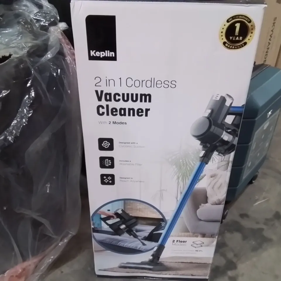 KEPLIN 2 IN 1 CORDLESS VACUUM CLEANER