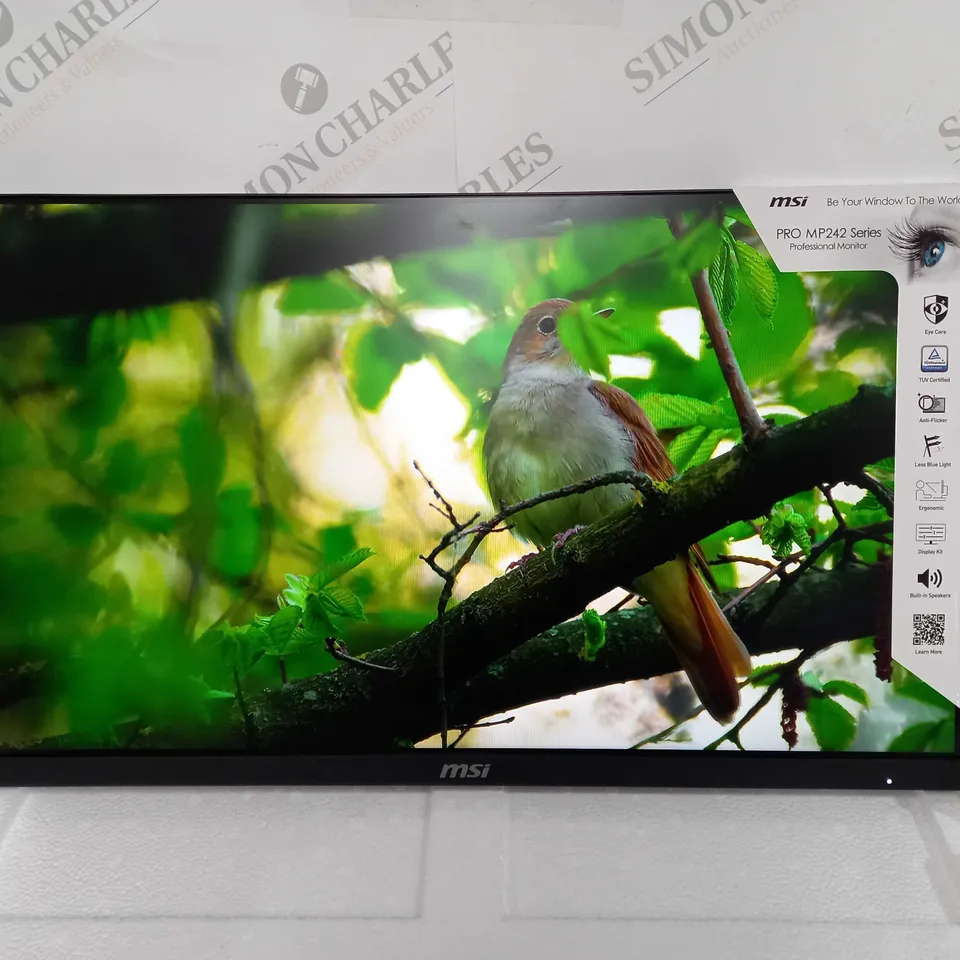 BOXED MSI PRO MP242 MONITOR- COLLECTION ONLY
