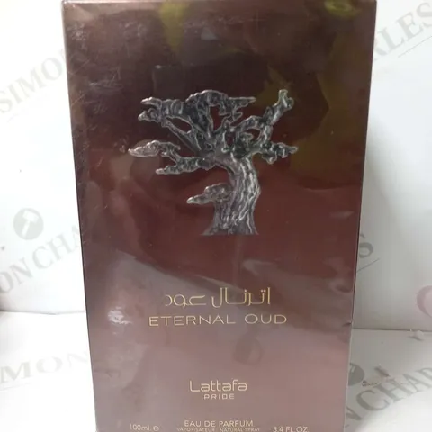 BOXED AND SEALED ETERNAL OUD LATTAFA PRIDE EAU DE PARFUM 100ML