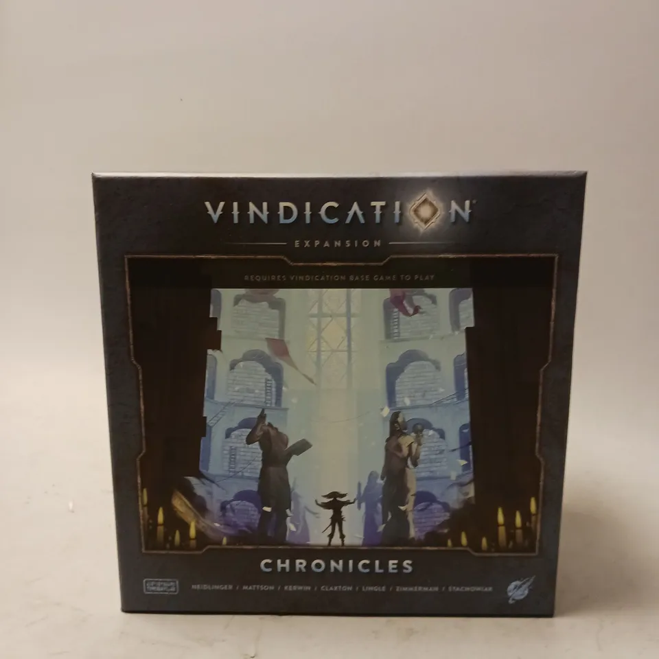 VINDICATION CHRONICLES BOARD GAME 