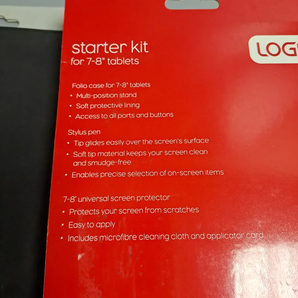 LOT OF 3 LOGIK STARTER KITS FOR 7-8" TABLETS