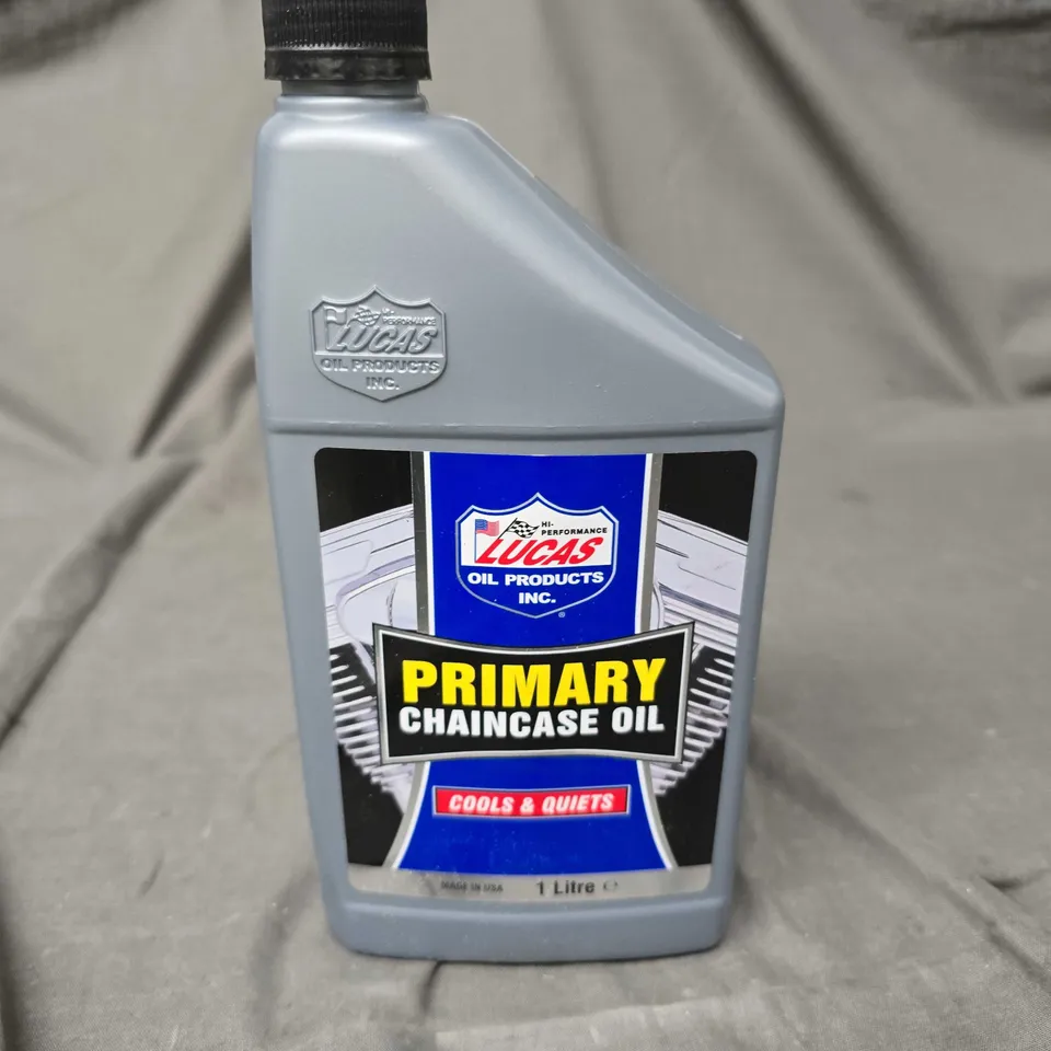 LUCAS PRIMARY CHAINCASE OIL - 1L - COLLECTION ONLY 