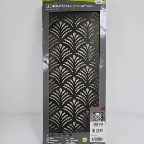 BOXED SMART SOLAR BOXED ILLUMINA DECORPANEL PAPYRUS