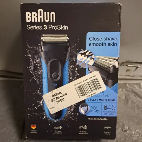 SEALED BRAUN SERIES 3 PROSKIN SHAVER