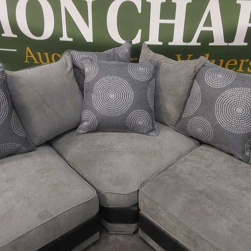 QUALITY DESIGNER DANUBE CORNER SOFA GROUP 