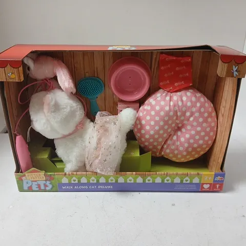 PITTER PATTERS PETS WALK ALONG CAT DELUXE