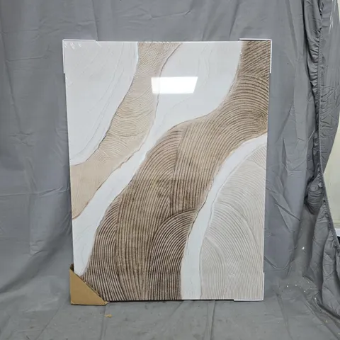 MICHELLE KEEGAN HOME RAKED HAND PAINT CAPPED CANVAS 60X80CM - COLLECTION ONLY