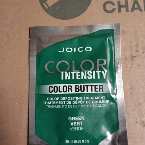 BOX OF APPROXIMATELY 35 ASSORTED JOICO PRODUCTS TO INCLUDE: COLOR BUTTER AND ROOT CONCEALER