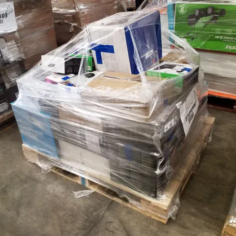 PALLET OF APPROXIMATELY 58 UNPROCESSED HIGH VALUE RAW RETURN TECH GOODS TO INCLUDE PLAYSTATION 5 DIGITAL EDITION 825GB;