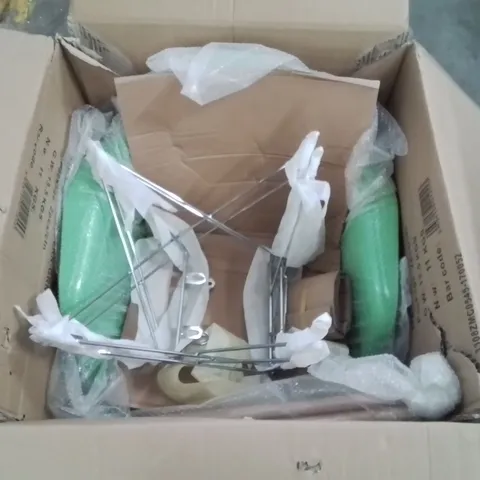 BOXED BRAVICH CAZIZ ARMCHAIR GREEN 1PCS