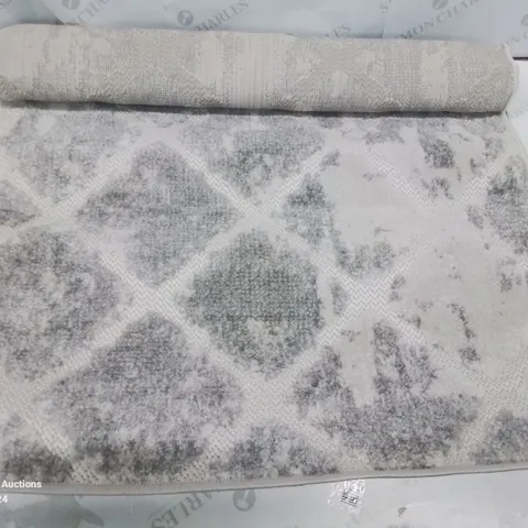 BRAND NEW PACO HOME 859 STILO 80X150CM GREY RUG