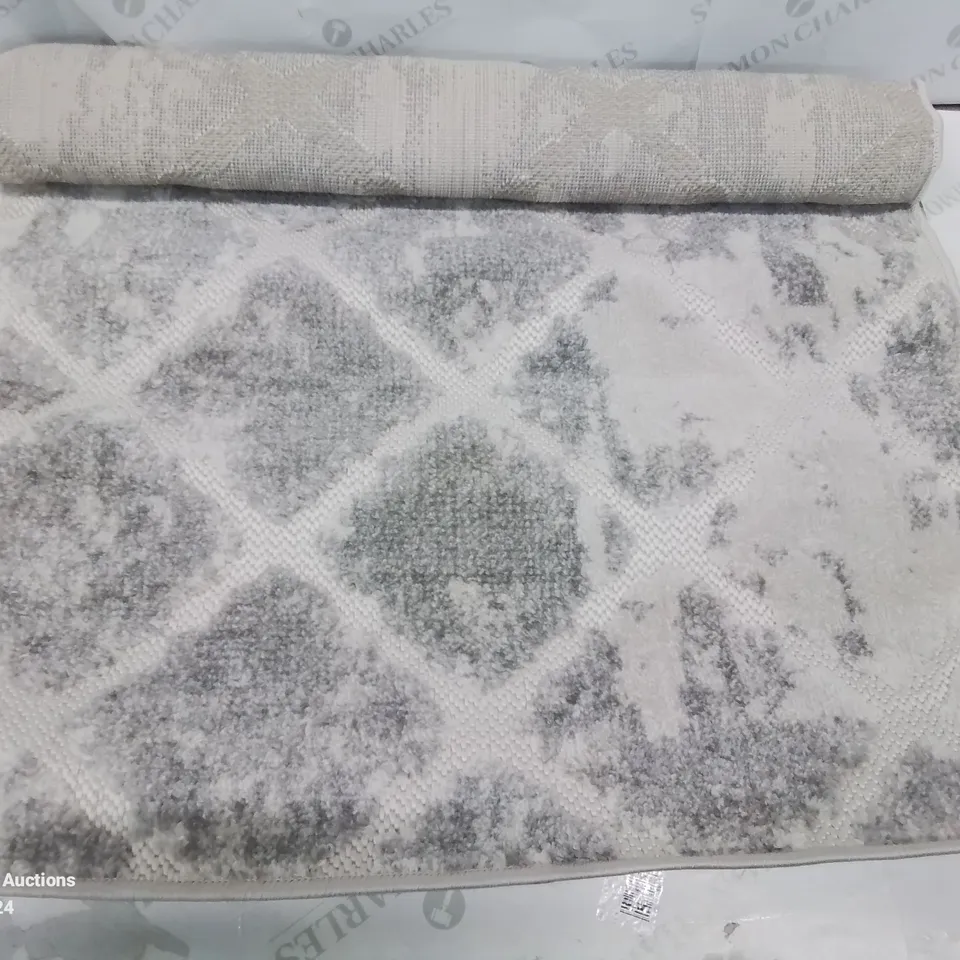 BRAND NEW PACO HOME 859 STILO 80X150CM GREY RUG