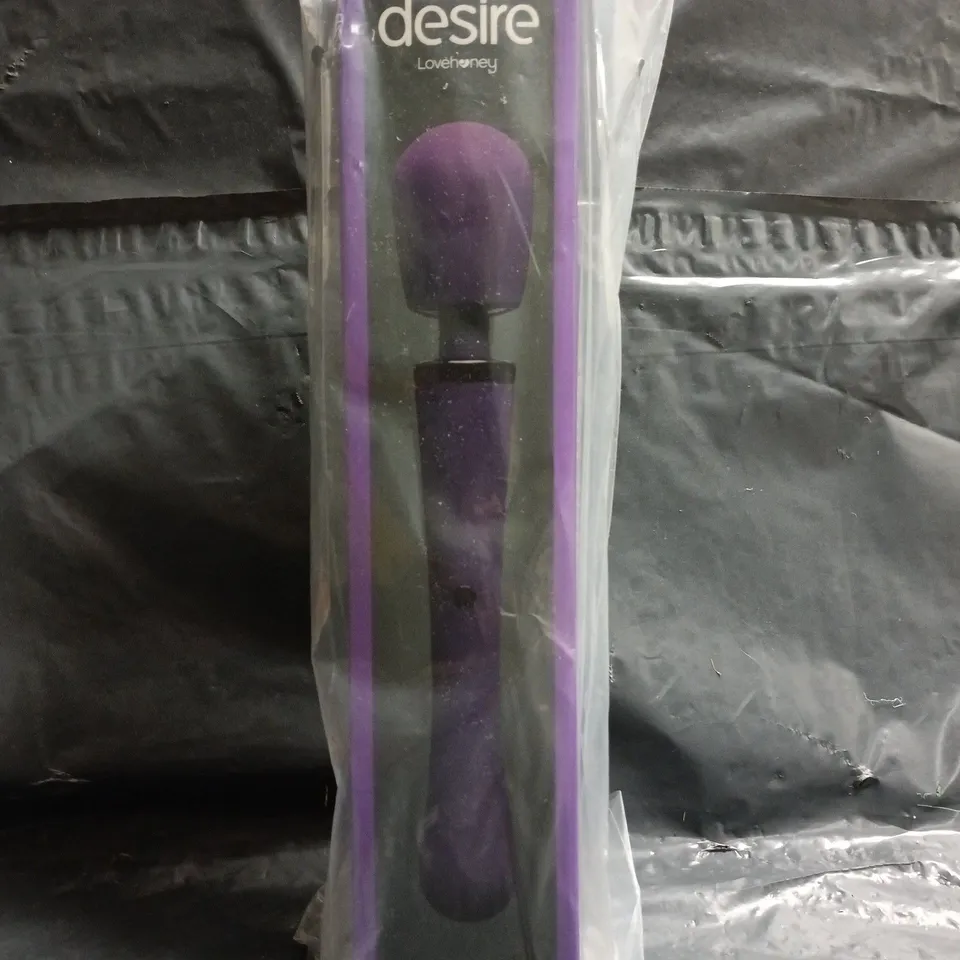 BOXED LOVEHONEY DESIRE WAND VIBRATOR