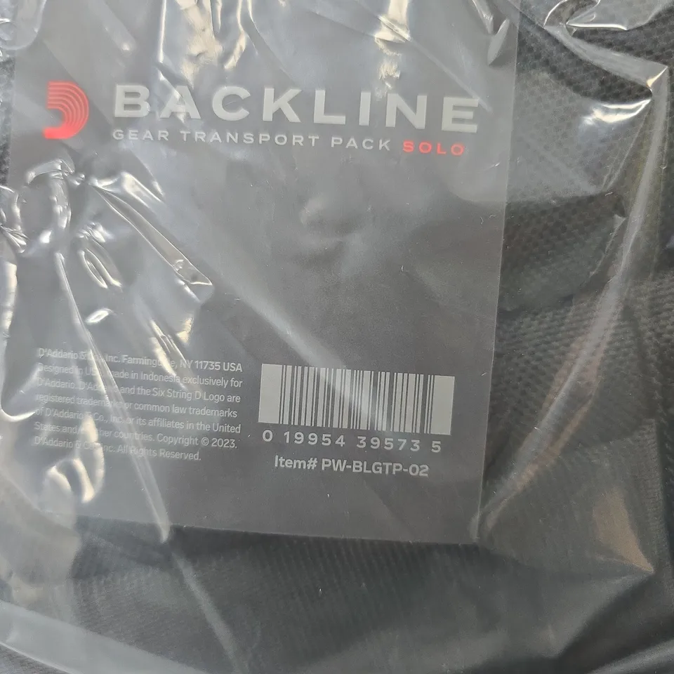 BACKLINE GEAR TRANSPORT PACK SOLO BACKPACK
